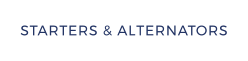 STARTERS & ALTERNATORS
